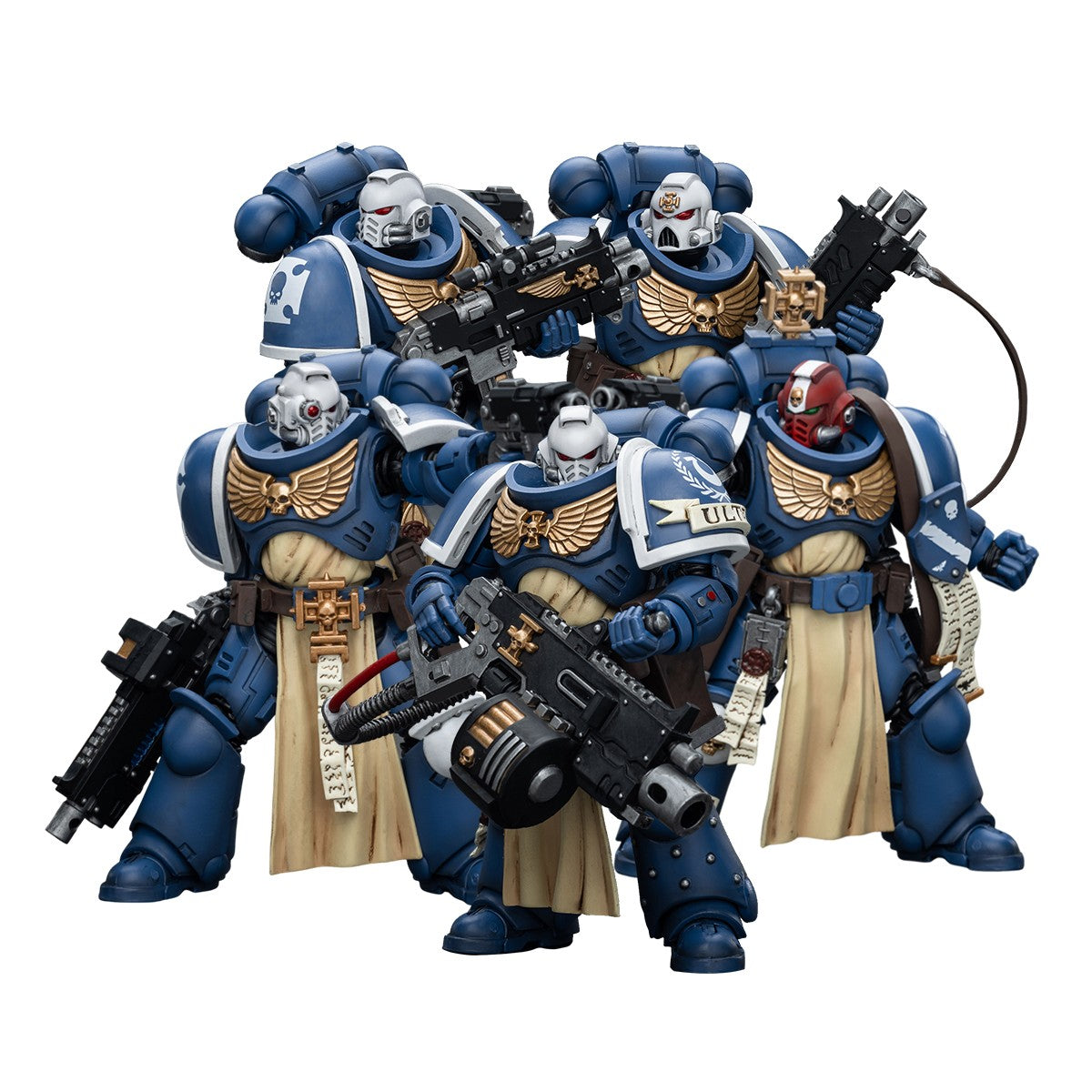 JOYTOY Warhammer 40k 1/18 Action Figures Anime 12,1cm Ultramarines Sternguard Veteran Coleção Modelo Brinquedos