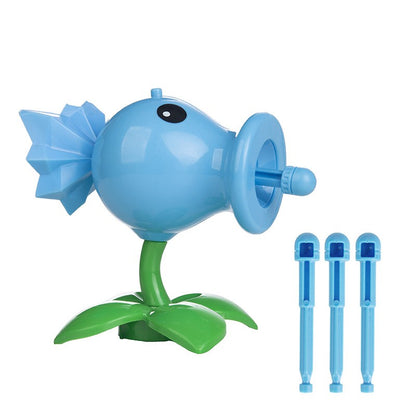 Plantas vs Zumbis Anime Bonecos de Ação Disparervilha Obstáculo Zumbi Pirata Figura de Ação Modelo de Cola Dura Jogo de Batalha Presente Infantil