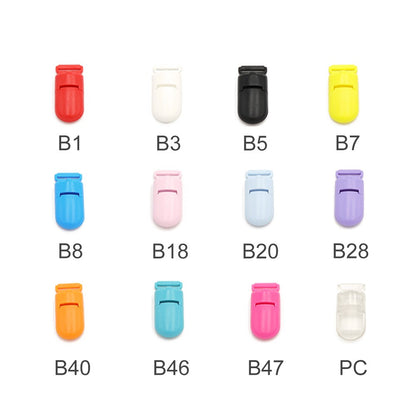 TYRY.HU 10Pcs/set Plastic Baby Pacifier Clips Holder Soother Pacifier Infant Dummy Clips Accessories For Pacifier Clip Diy