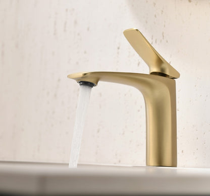 Torneiras de Luxo VGX para Banheiro Misturador de Lavatório Torneira Gourmet Quente e Fria Latão Cromado Preto Dourado Escovado