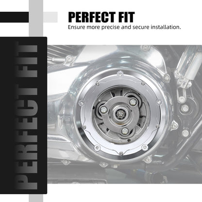 Para Harley Street Glide FLHX 2016-2025 Tampa da Embreagem Derby Power Plate Road Glide FLTRX FLTRXS Road King FLHR Electra Glide FLHT