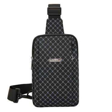 Men's Shoulder Bag, Crossbody Bag, Large-Capacity Casual Lightweight Handbag, Mobile Phone Commuter Backpack