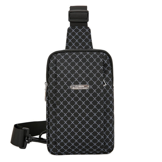 Men's Shoulder Bag, Crossbody Bag, Large-Capacity Casual Lightweight Handbag, Mobile Phone Commuter Backpack