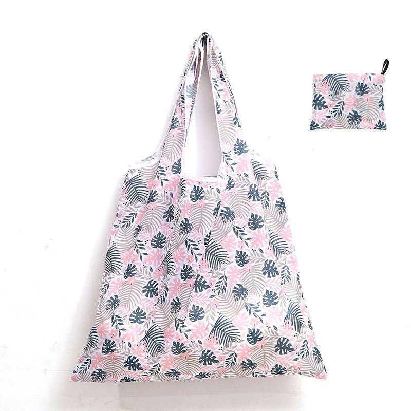Reusable Shopping Large Bag Foldable Eco Tote With Pouch For Grocery Gym Office Supplies Beach Gear School Toys Storage Bags
