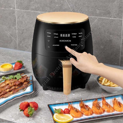 Fritadeira de Ar Smart com Painel Touchscreen Multifuncional sem Óleo e sem Fumaça