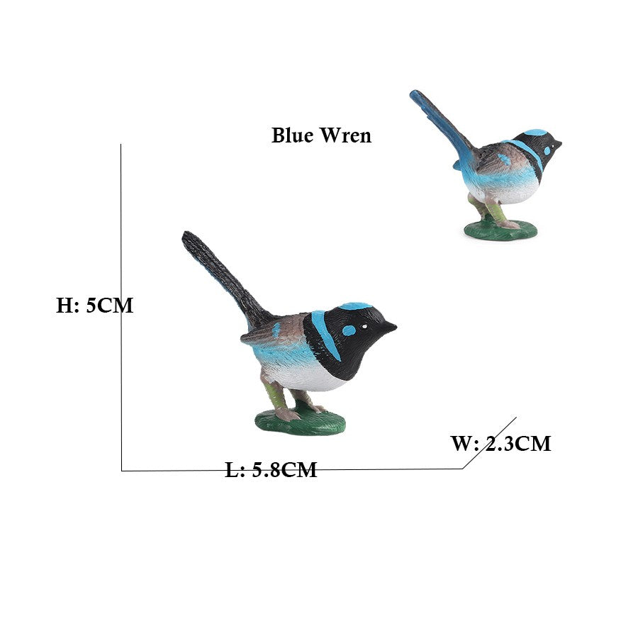 Coruja Flamingo Peru Tucano Seahawk Modelo Animais Estatuetas Plástico Pássaro Brinquedo Boneco de Ação Aventuras na Selva Presentes para Crianças Zoológico da Floresta