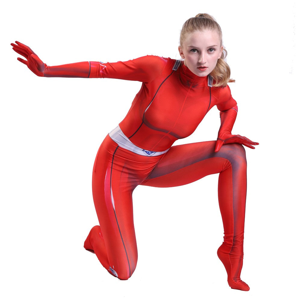 Totally Spies Cosplay Costume Sam Clover Alex Zentai Jumpsuits Mandy Britney Bodysuit Halloween Suit