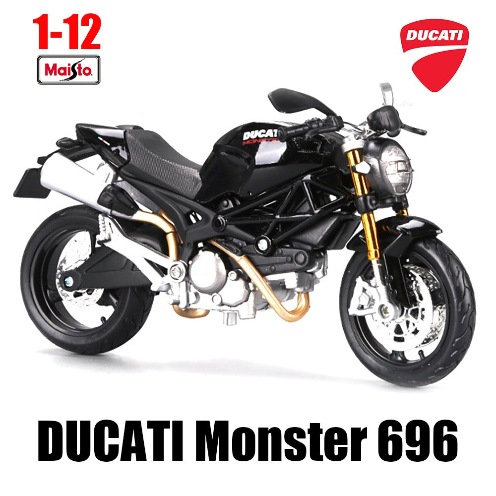Maisto 1:12 Ducati Monster 696 Die-cast liga motocicleta modelo carro modelos coleção presente brinquedo ferramenta