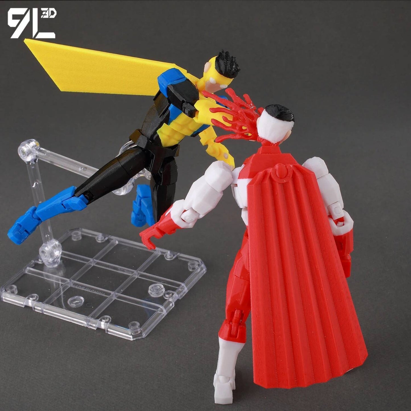 9L3D Sortudo 13 Invencível Menino Conquistador? Boneco de Ação Omni Impresso em 3D Modelo de Anime Articulado Colecionável Brinquedo Presente Fã