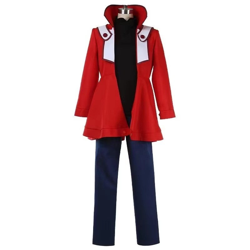 Anime Yu-Gi-Oh! Yu Gi Oh GX Jaden Yuki Judai Yuki Cosplay Costume Halloween Clothes For Women Men Uniform