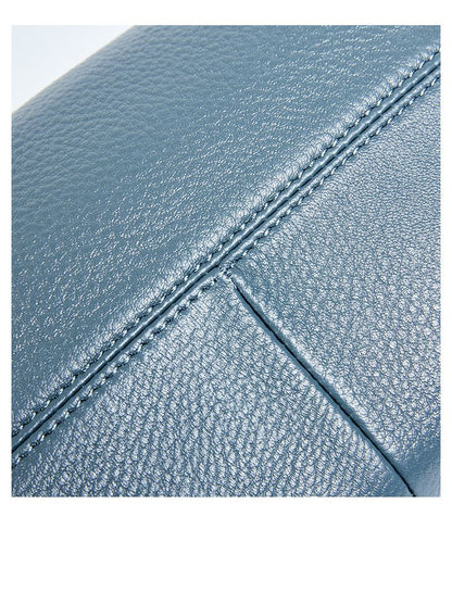 Zency Women's Handbag Genuine Leather Cowhide Cross Body Bags Ladies Shoulder Top Handle Satchel Trendy 2025 Pillow Bags Shopper