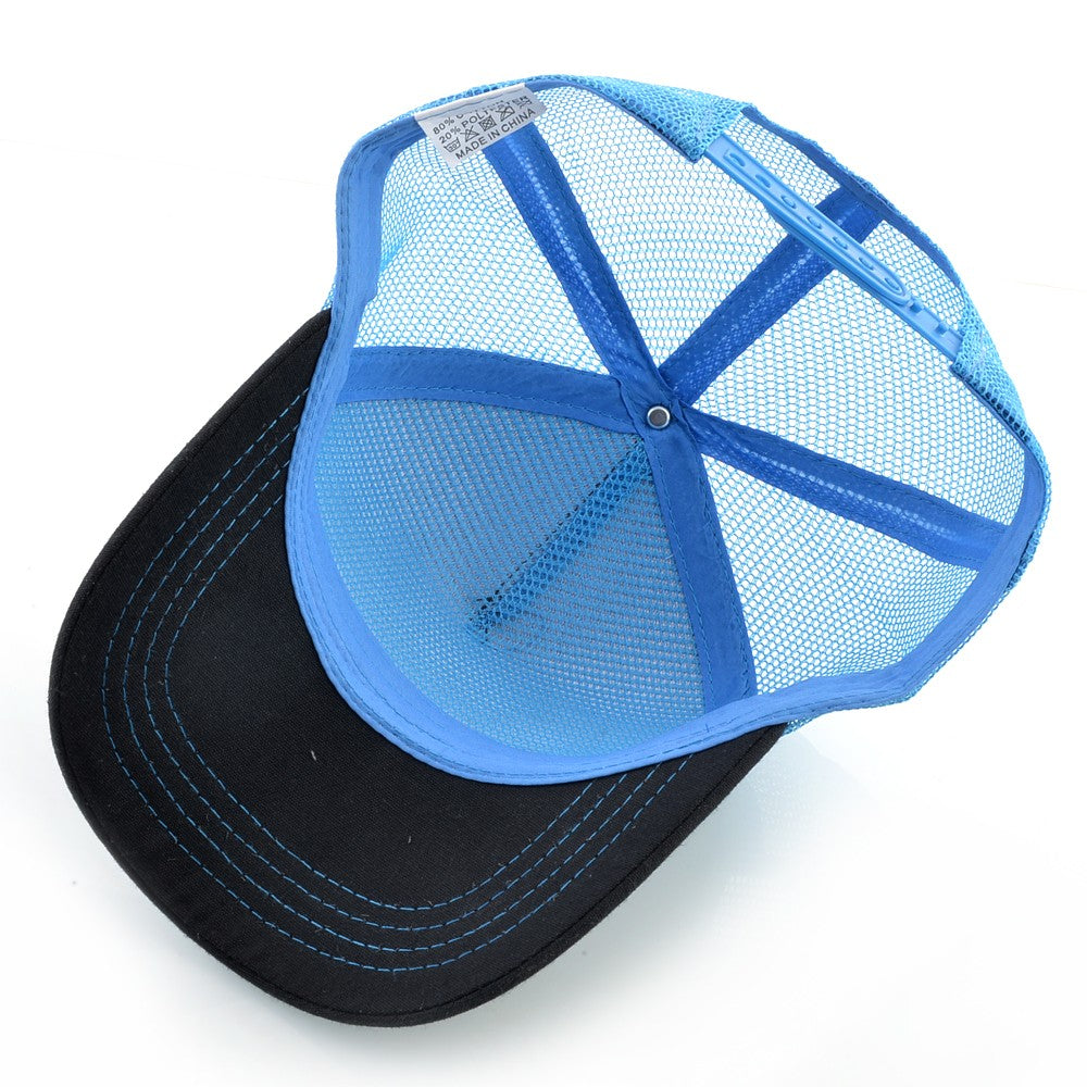 Men's Summer Baseball Cap Women Streetwear Trucker Caps With Spinosaurus Patch Snapback Hip Hop Drack Bones Adjustable Viosr Hat