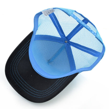 Men's Summer Baseball Cap Women Streetwear Trucker Caps With Spinosaurus Patch Snapback Hip Hop Drack Bones Adjustable Viosr Hat