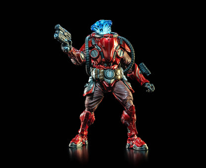 Four Horsemen Studio 1/12 6inch Boneco de Ação Cosmic Legions Outpost Zaxxius T.U.5.C.C. Piloto Red Jets Modelo de Anime