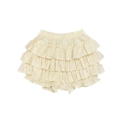 Mini Skirt Cute Sexy Balletcore Elastic High Waist Ball Gown Ruffle Patchwork Lo