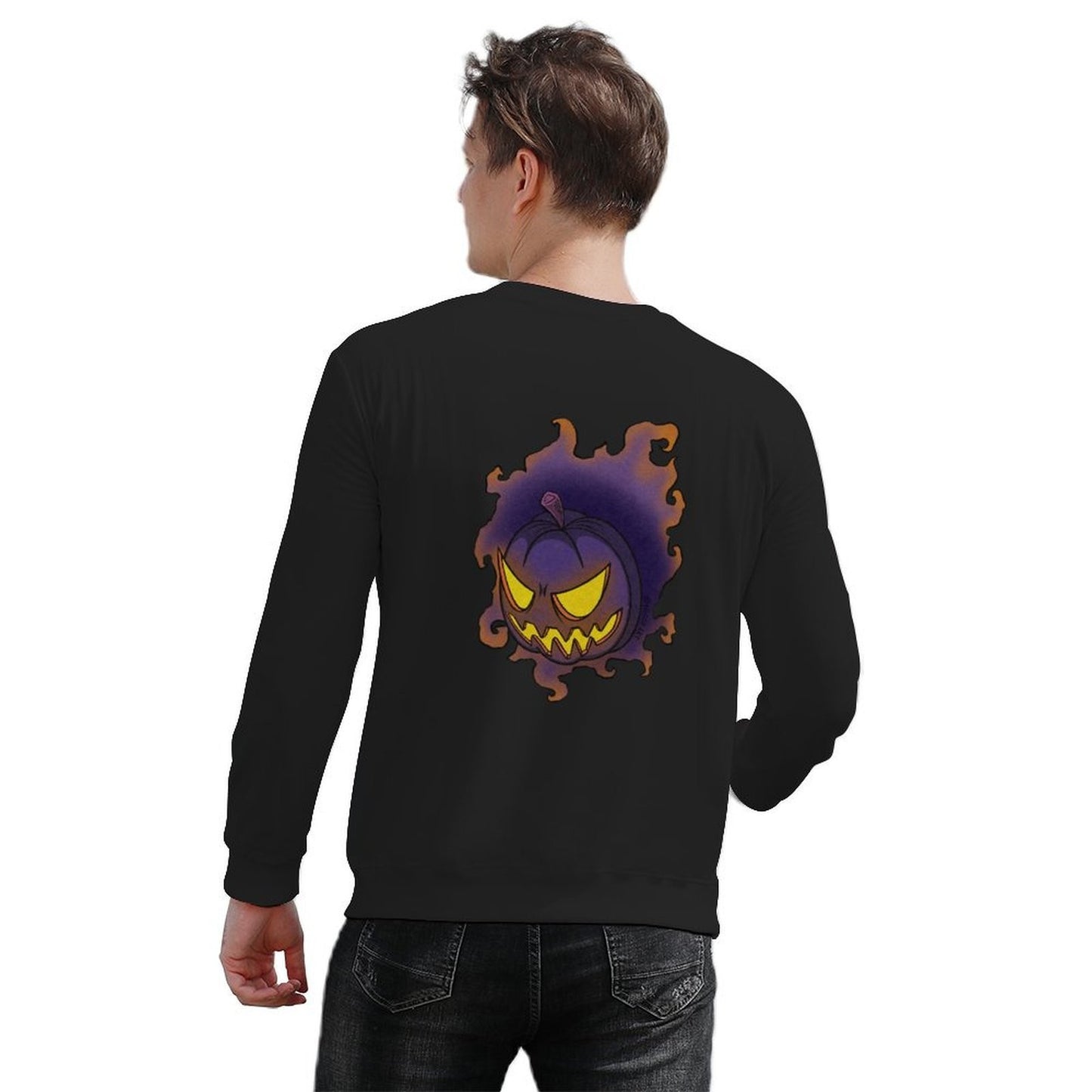 A Gastly Halloween Pullover autumn jacket men male clothes tracksuits men's sweat-shirt new sweatshirts