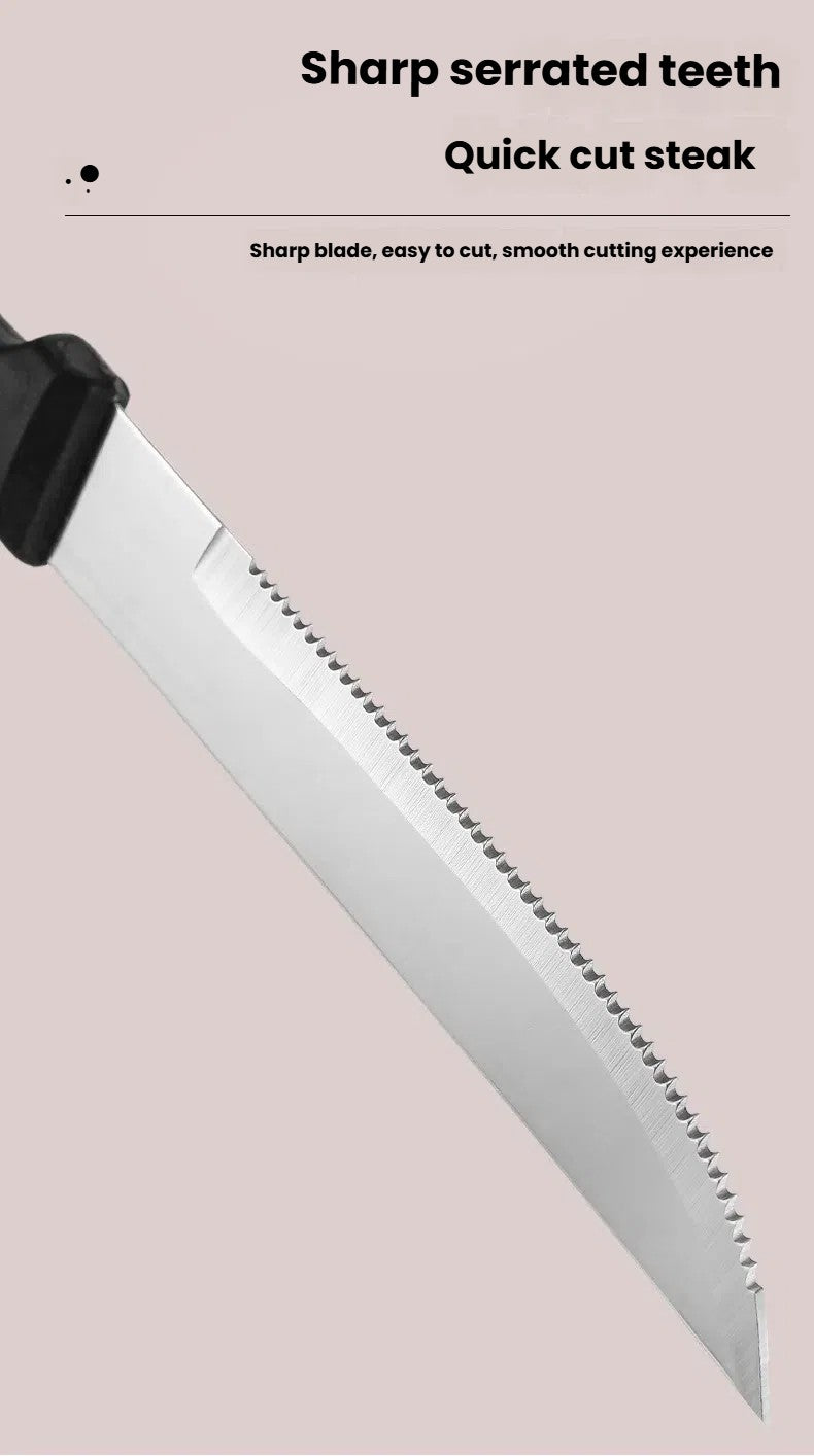 Stainless Steel Steak Knife Kitchen Utensils Cutlery Practical High Quality Plastic Handle Available In Dishwasher Peel Knife