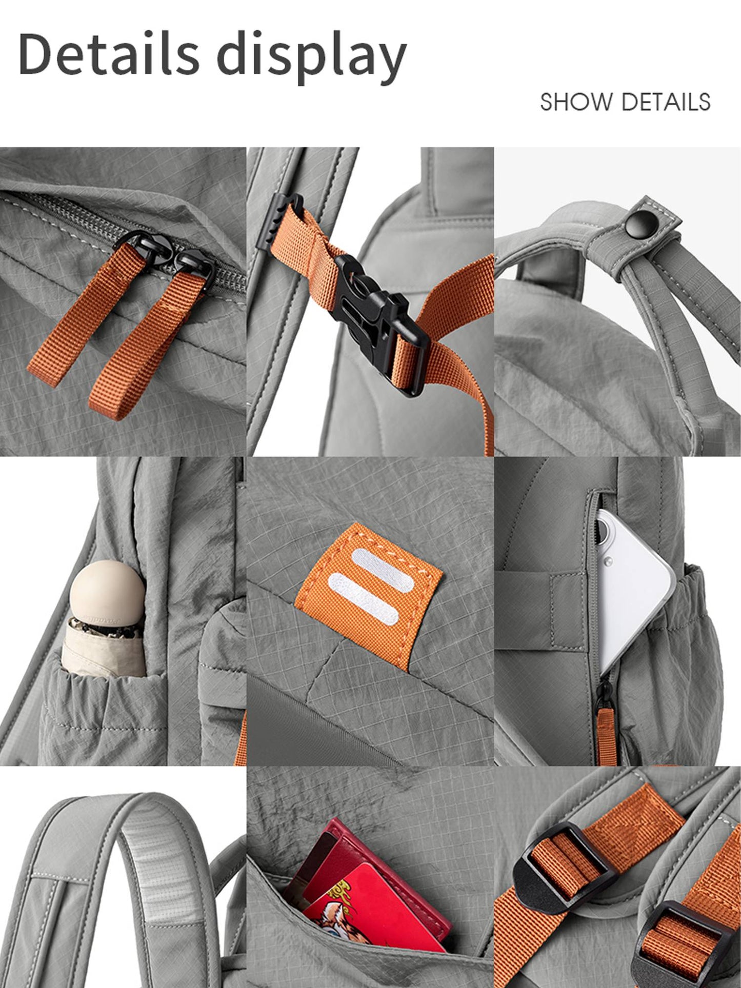 LEFF Women Backpack 15.6 Inch Large Capacity Laptop Backpacks Waterproof Outdoor Commuting Backpack Lightweight Travel Backpacks