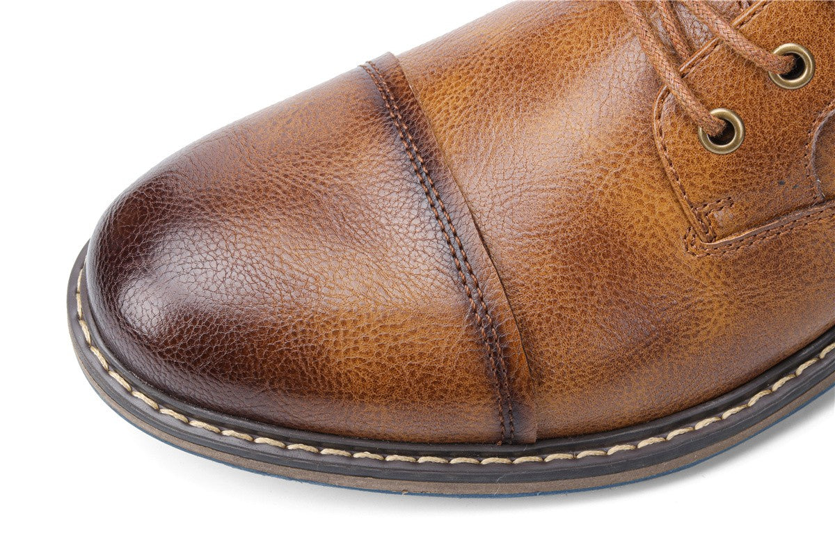 Botas masculinas retrô 2023, tamanhos 39-45, estilo confortável, de couro, para a primavera