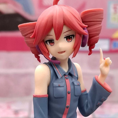 Original SEGA Utau Kasane Teto Premium Chokonose Action Figure PVC Model Collection Anime Figurine Birthday Gift