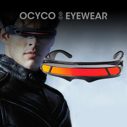 OCYCO X-Man Cosplay Cyclops Halloween Party Sunglasses Designer Special Memory Materials Polarized Travel Shield Cool UV400