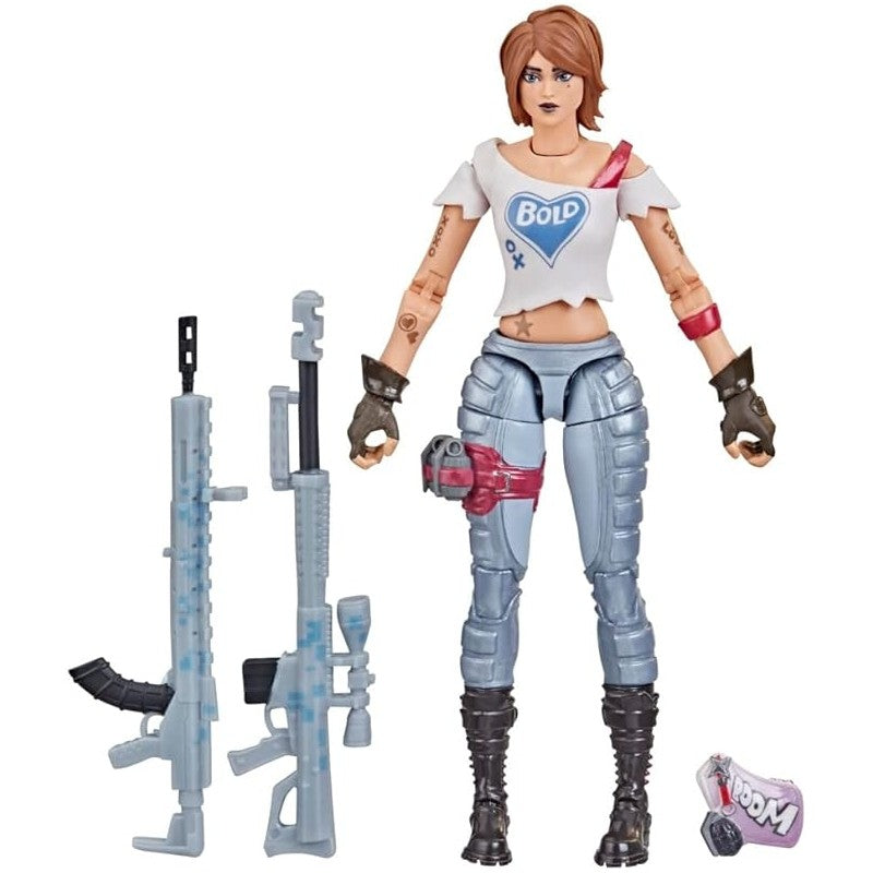Coleção de Brinquedos Hasbro Fortnite Series Deluxe Edition TNTINA Bushranger LVNX RED e Outros Personagens Presentes para Crianças