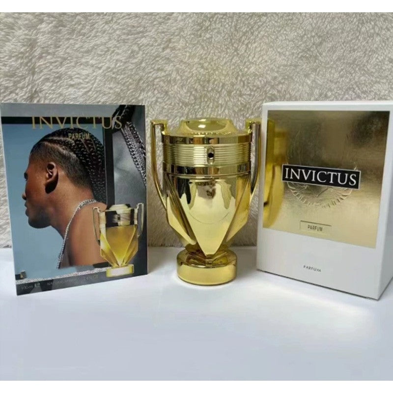 100ML 3.4FL.OZ  Men's Perfume Woody Aquatic Notes Fresh Ocean Fragrance Spray Parfum Warrior Trophy Perfume  Long-lasting Male