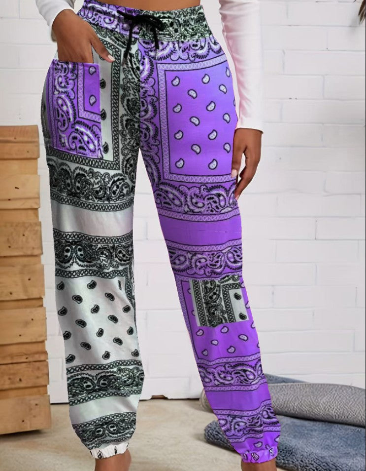 Plus Size New Autumn And Winter Women's Pull-Out Pants From Europe And America