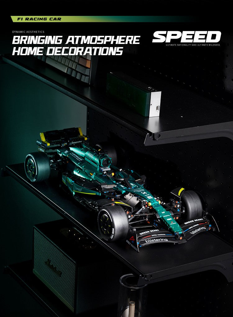 NEW Technical Classic Performance 1912Pcs Aston Martin Sports Car Building Blocks MOC DIY Assembly Model Set Boys Toy Decor Gift
