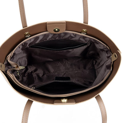 New autumn Single Shoulder Large Capacity Messenger Droadband Female Solid Color Handbag Luxury Ladies Bucket PU Shoulder Bag