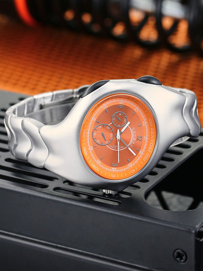 Alien Twist Original Watch Distorted Y2K Watch Men quartz watch Fashion Trendy Retro Watch  Sports Niche Personality Design