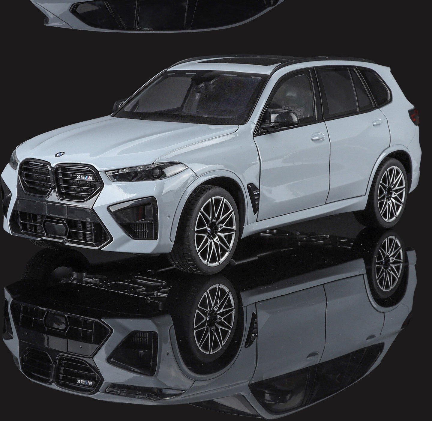 NOVO 1:18 BMW X5M X5 F95 SUV Liga Fundido & Veículos de Brinquedo Modelo de Carro em Escala Miniatura para Crianças