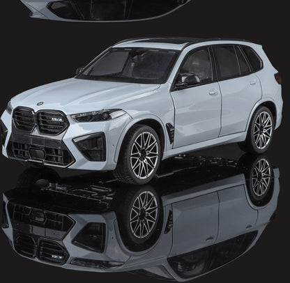 NOVO 1:18 BMW X5M X5 F95 SUV Liga Fundido & Veículos de Brinquedo Modelo de Carro em Escala Miniatura para Crianças