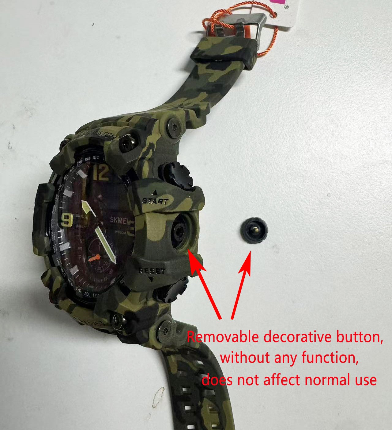 SKMEI 1637 Military Digital Watch for Men Camouflage Waterproof Wristwatch Mens Shockproof Sport Quartz Clock 1384 Montre Homme