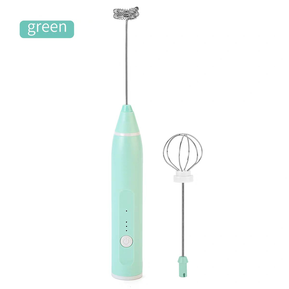 Handheld milk frother, egg beater, electric coffee machine, 3-speed rechargeable jam cake cream machine, kitchen blender