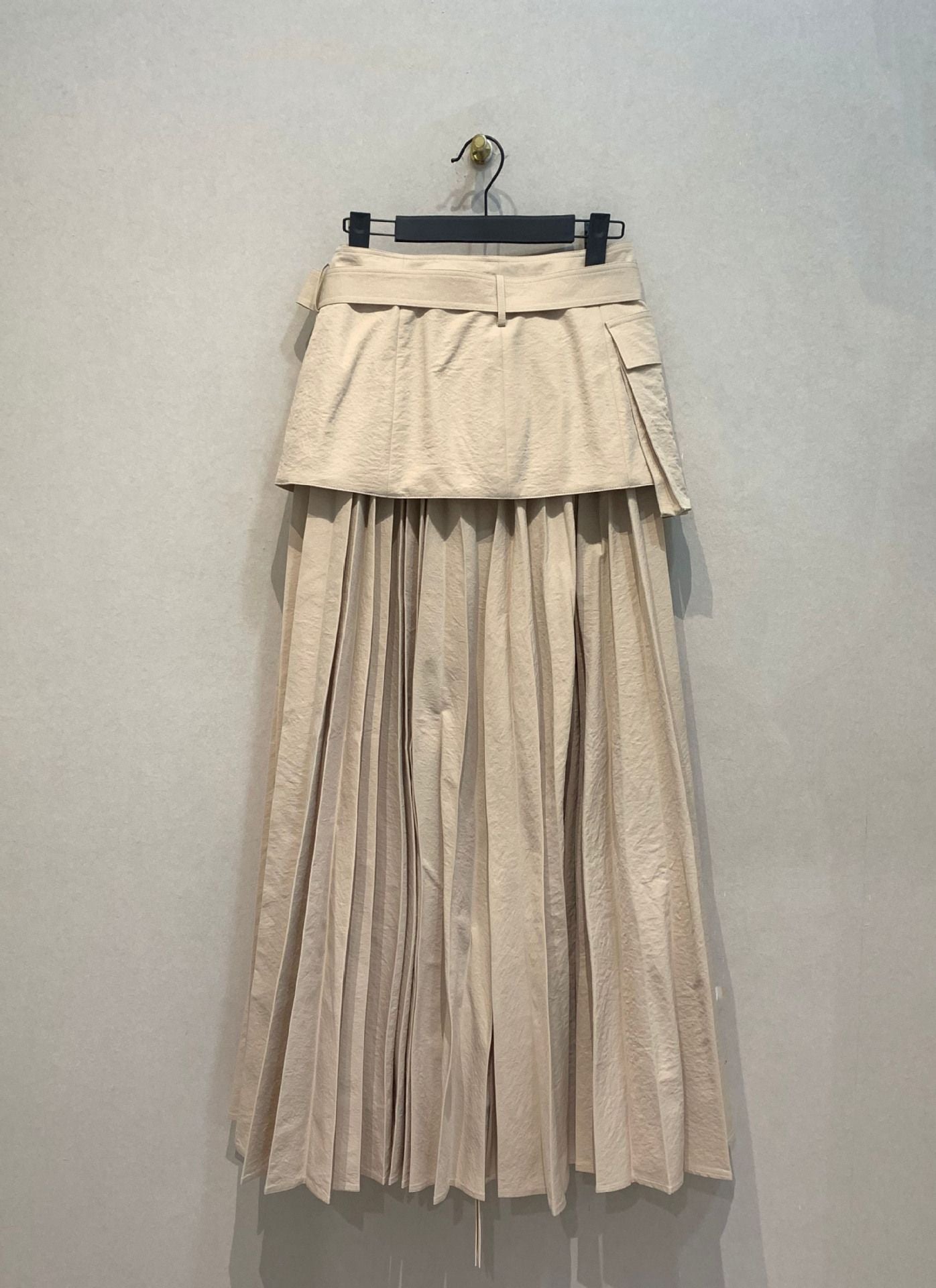 Spring Summer Vintage Japanese Casual Skirts Women Three-dimensional Two-piece Skirt High Waist All-match Pleated Faldas Mujer
