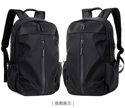 Casual Backpack Men's Travel Trendy College Student Schoolbag Fashion Korean Version Travel Bag