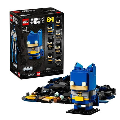 LEGO Cabeça Quadrada 40748 Batman 8 em 1 Boneco Versátil Quebra-Cabeça Bloco de Montar Brinquedo Presente