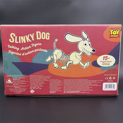 Toy Story Slinky Dog Voice Sound Action Figure 20cm/28cm Dachshund Model Anime Toy Gift for Children Creative Birthday Present