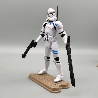 Lote de 3 Bonecos Soltos Star Wars Elite Force 501st 442nd Shadow Utapau Gree Shock Battalion Trooper 3.75" Coleção
