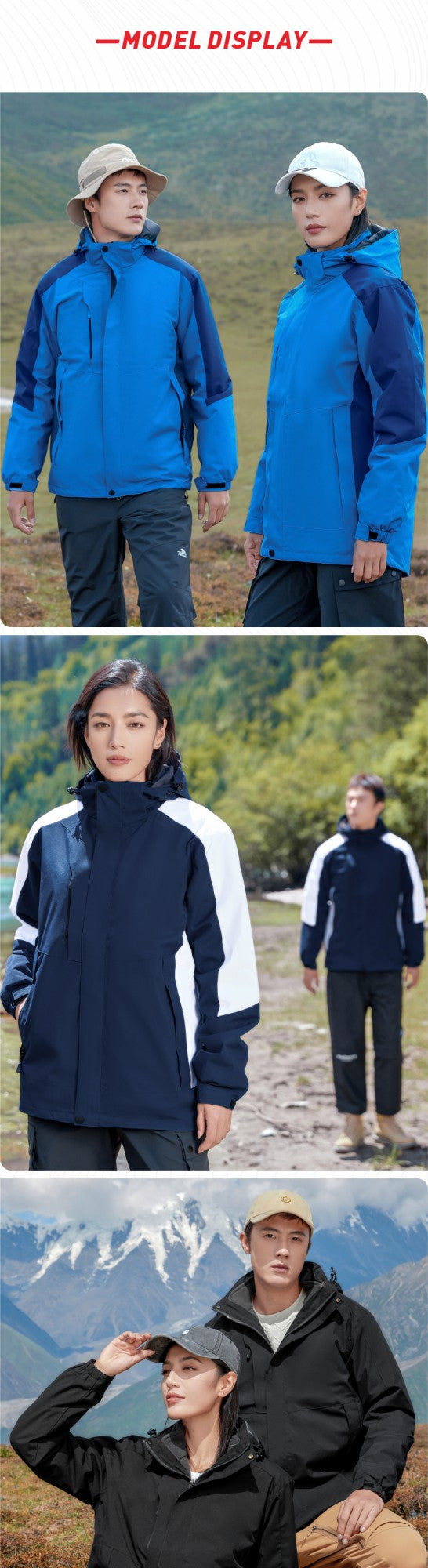 Customized Windbreaker printing free logo image picture thick fleece lined jackets outdoor sportswear windproof coat team clothi