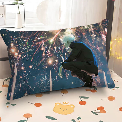 Jujutsu Kaisen peripheral pillow double side pillowcase Cartoon anime Itadori Yuji bedroom bed pillow Gojo Satoru soft pillow