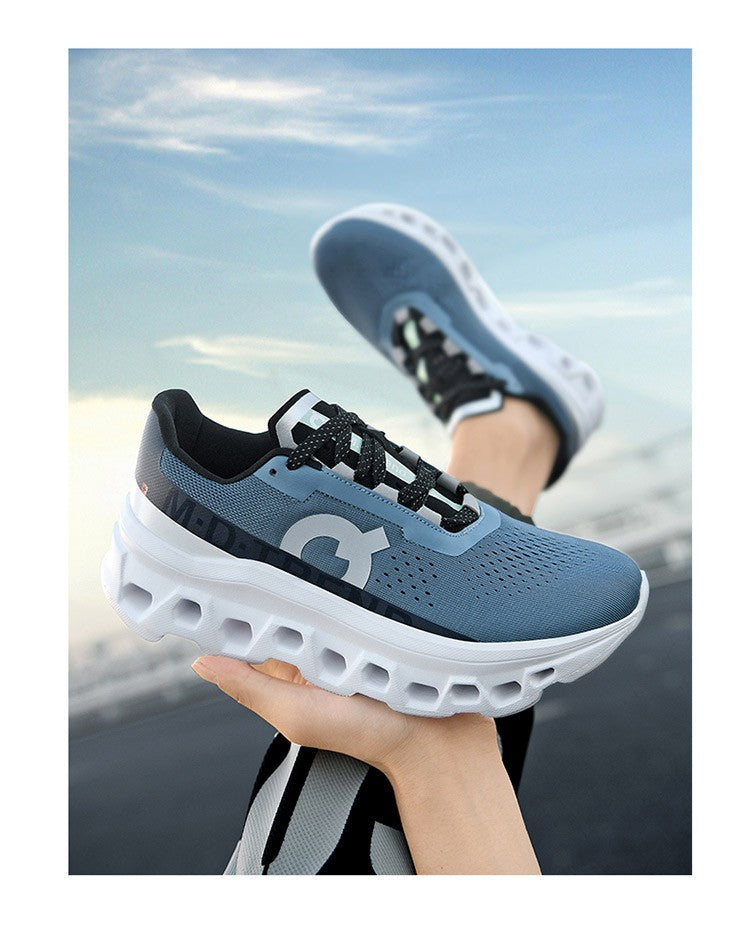 Tênis Masculino com Amortecimento para Corrida Tênis Esportivo Leve Casual Masculino Antiderrapante Tênis Esportivo para Viagens ao Ar Livre Caminhada