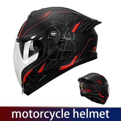 Capacete de bebida, capacete de motocicleta, capacete aberto, espelhos duplos masculinos e femininos, capacete de inverno para todas as estações, 3C e DOT do