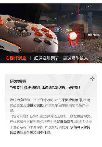 Original New Flydigi Vader 5 Pro Game Controller Wireless Bluetooth Original Competitive Elite Gamepads for PC/NS2/Mobile/Steam