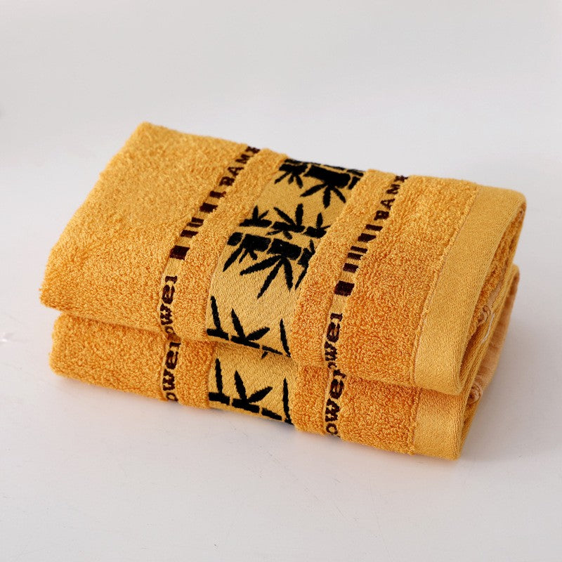 2pcs Towel Sets Bamboo Fiber Bath Hand Face Towels 34x34cm 35x75cm 70x140cm Towel Personalized Sport Gift Towels ?? ?? Toallas