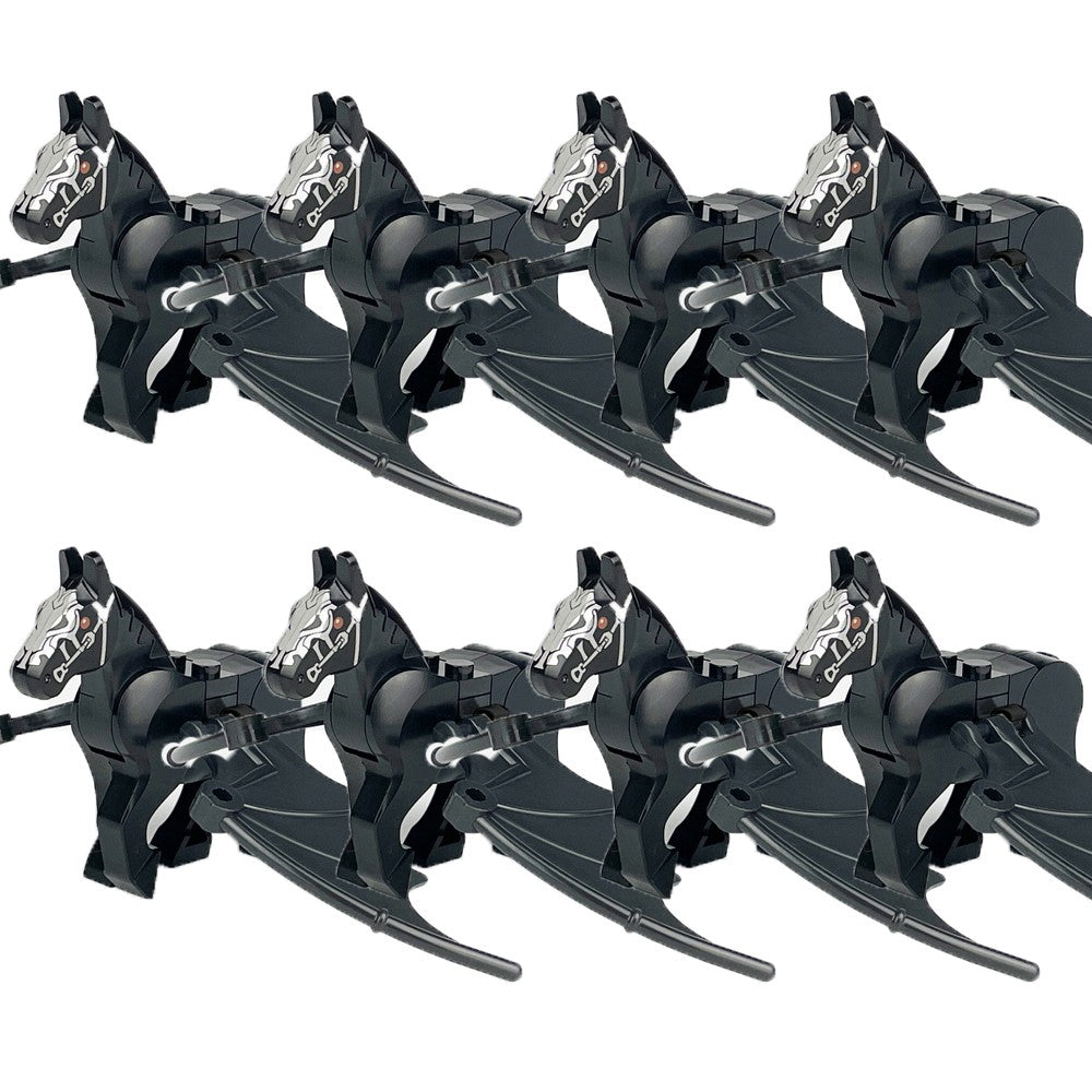 Blocos de Montar Zoológico Medieval Acessórios de Personagens Montarias Animais Cervos Elefantes Camelos Lobos Cavalos de Guerra Tijolos Brinquedos Presentes K080