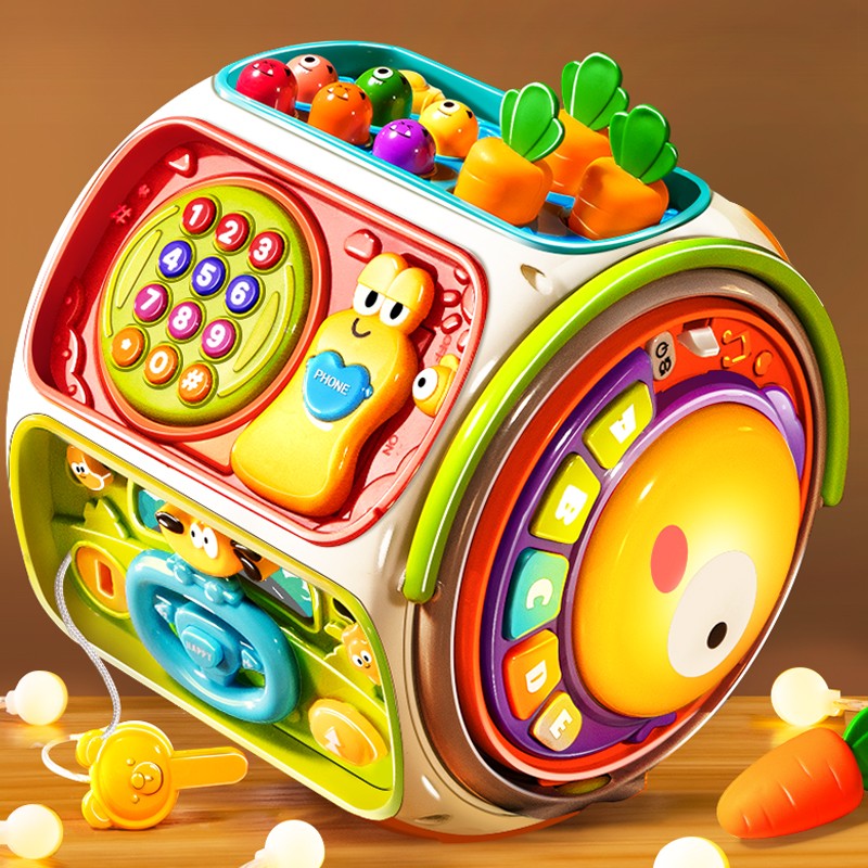 Celular de Brinquedo para Bebês, Música para Crianças, Alto-falante Móvel com Som e Luz, Brinquedo Educacional para o Desenvolvimento de Crianças a partir de 12 Meses