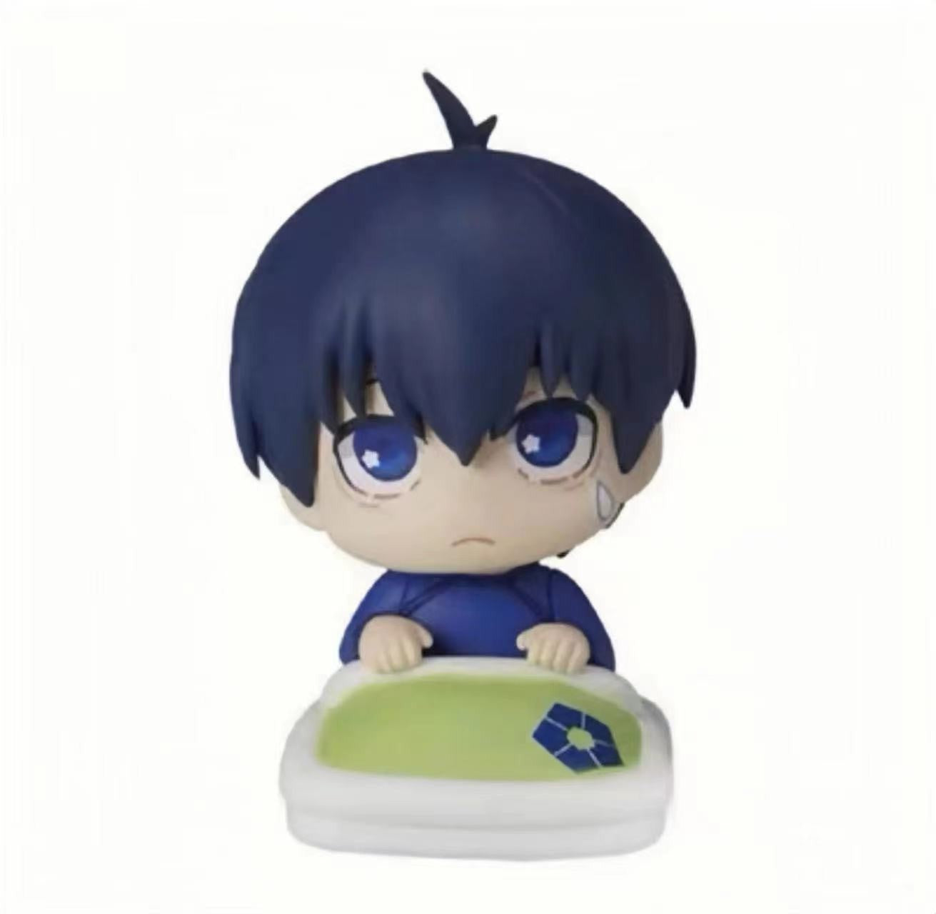 BLUE LOCK Action Figure Sleep Gacha Cute Cartoon Ornament Isagi Yoichi Chigiri Hyoma Nagi Seishiro Rin Itoshi Model Toy