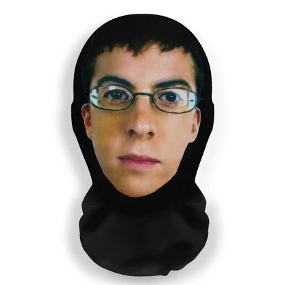 Anime Michael Jackson Style Full Face Mask Unisex Dustproof Cycling Scarf Headwear for Cosplay Role Play Props